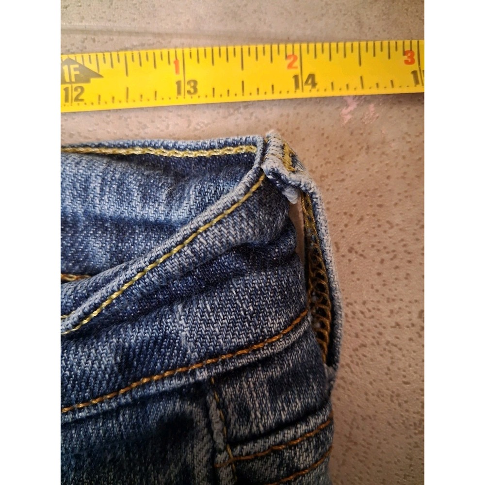 Lucky Brand Sundown Jean Size 2 Y2K Bootcut Flare Distressed - Picture 10 of 12